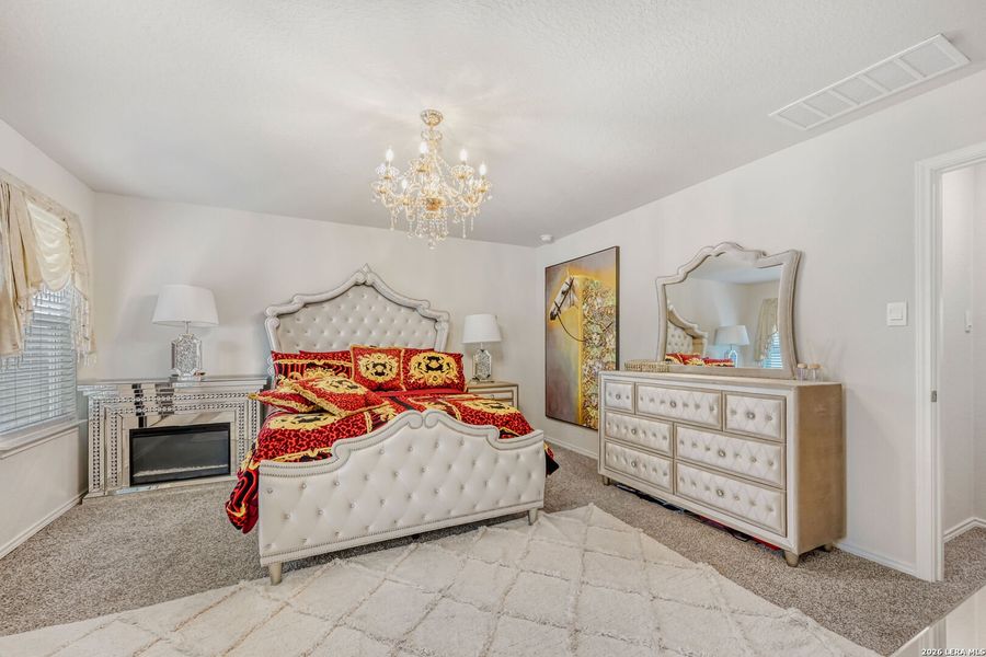 Furnished interior view inside a new home in Redbird Ranch, San Antonio (Image 19).