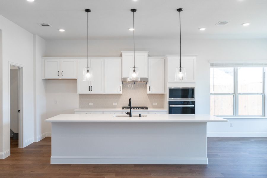 Furnished interior view inside a new home in Valencia on the Lake, Little Elm (Image 8).