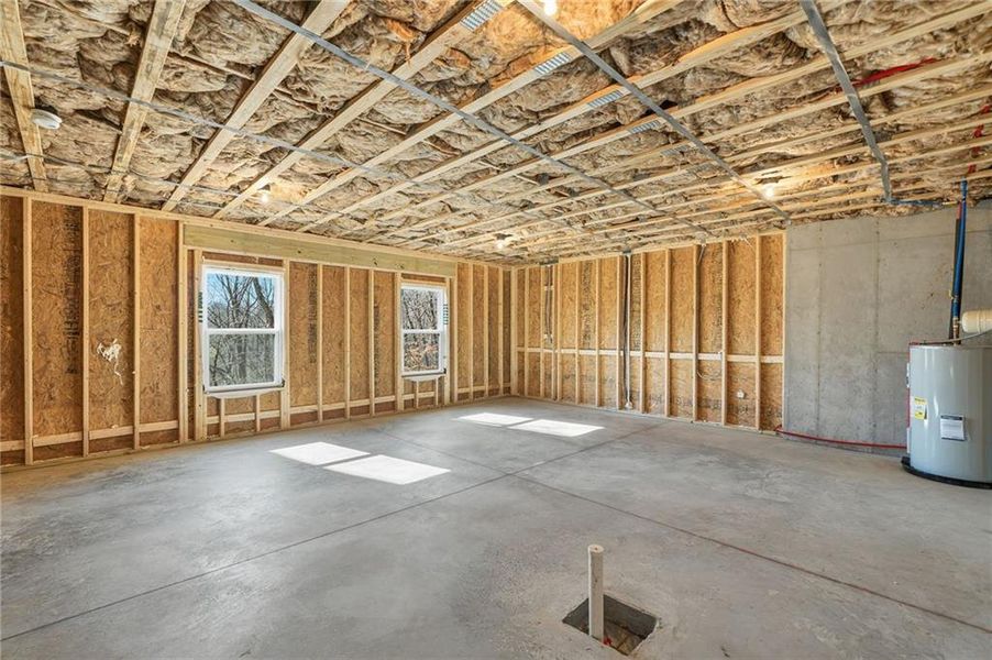 In-progress construction of a new home in , Ball Ground, GA (Image 48).