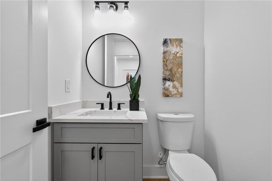 Furnished interior view inside a new home in , Cumming (Image 17).