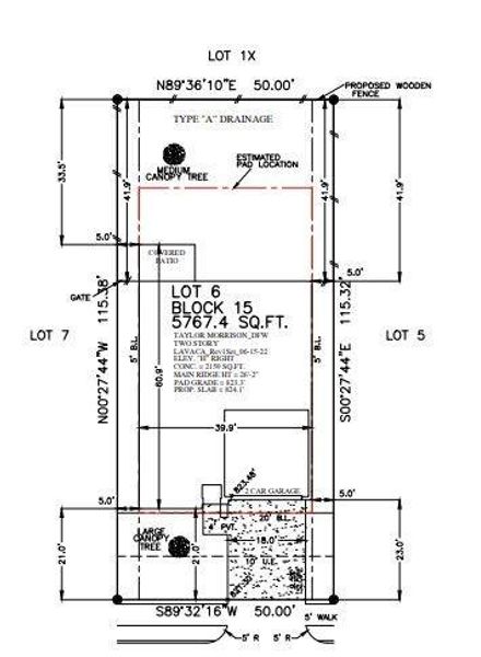 Plot Plan