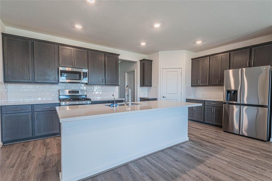 Furnished interior view inside a new home in Mason Woods 50s, Cypress (Image 5).