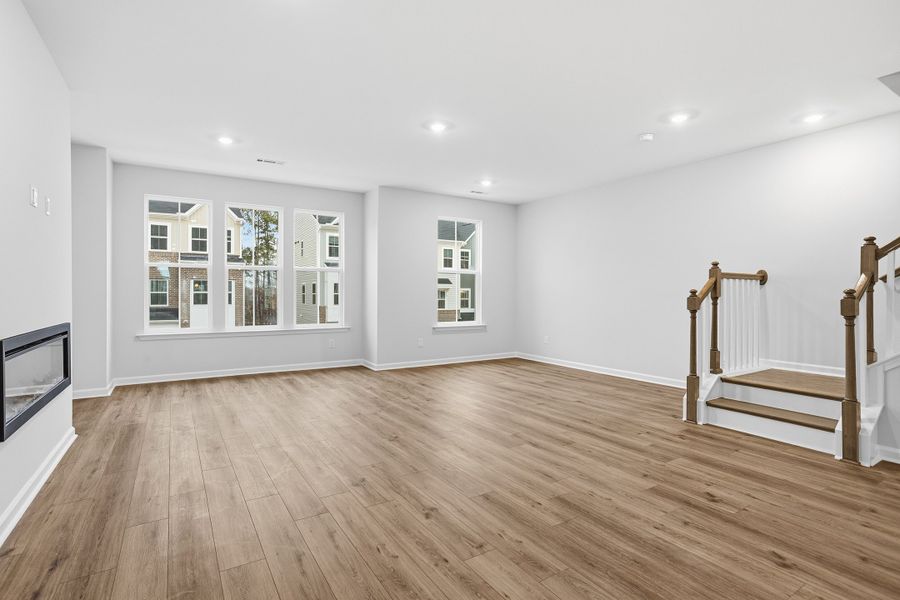 Spacious, unfurnished interior of a new home in Renaissance at White Oak, Garner (Image 26).