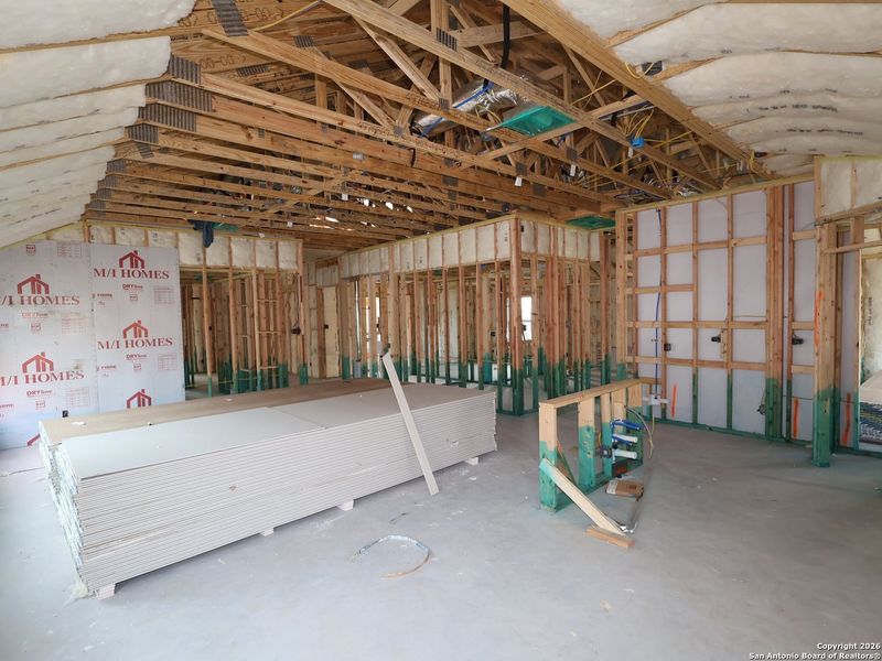 In-progress construction of a new home in Greenspoint Heights, Seguin, TX (Image 23).