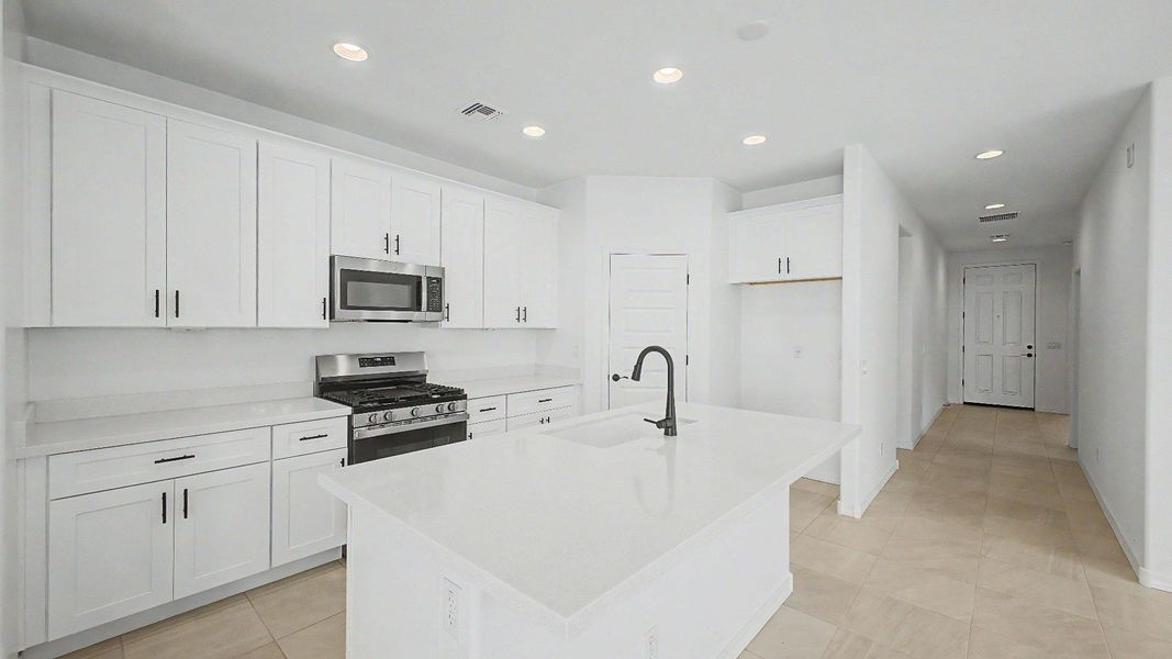Furnished interior view inside a new home in The Lakes at Rancho El Dorado, Maricopa (Image 14).