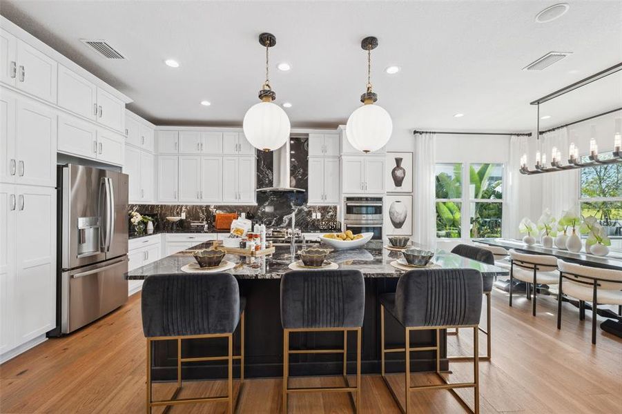Furnished interior view inside a new home in Valencia Ridge, Wesley Chapel (Image 28).