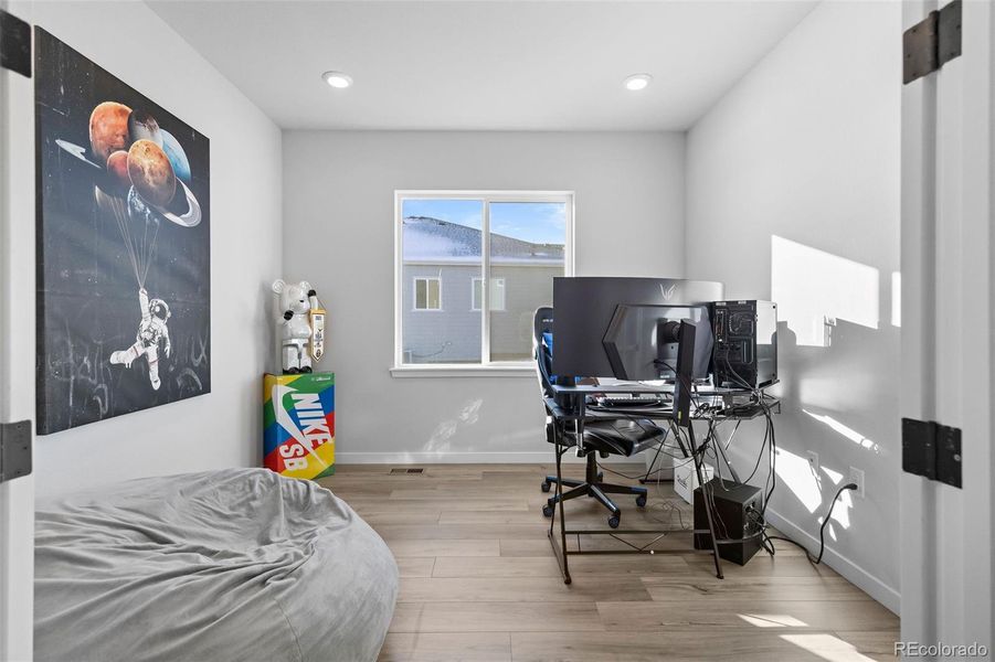 Furnished interior view inside a new home in Trails at Smoky Hill, Parker (Image 36).