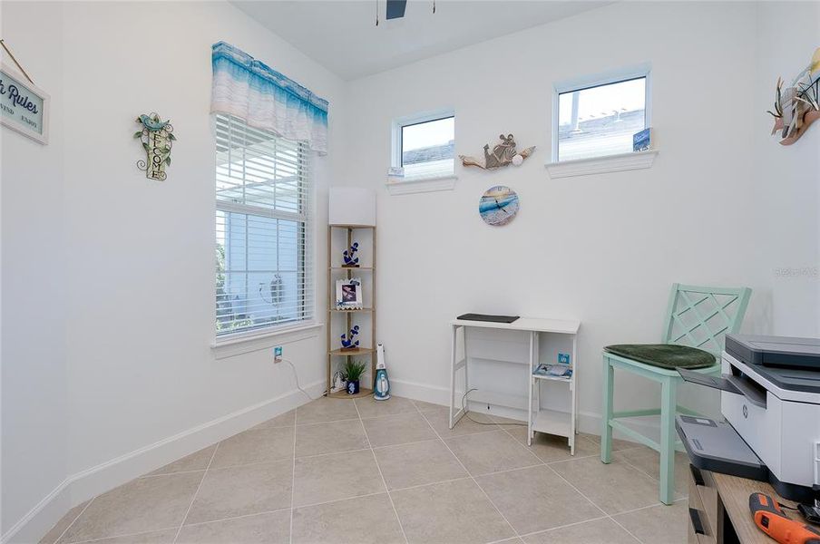 Furnished interior view inside a new home in BeachWalk by Manasota Key, Englewood (Image 43).