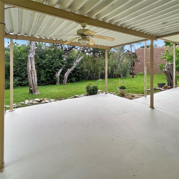 Exterior details and patio area of a home in , Whitney (Image 20).