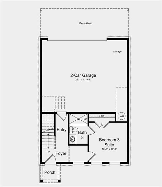 2D floor plan layout of this home in Chandler Run, Tucker, GA (Image 6). 2D floor plan layout of this home in Chandler Run, Tucker, GA (Image 6).