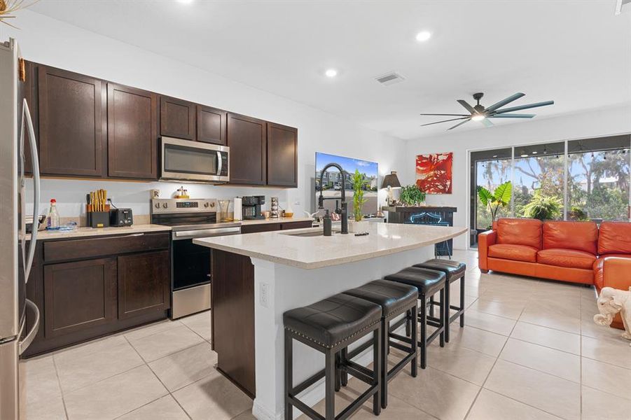 Furnished interior view inside a new home in , Wimauma (Image 12). Furnished interior view inside a new home in , Wimauma (Image 12).