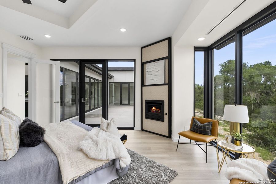 Furnished interior view inside a new home in , Spring Branch (Image 13).