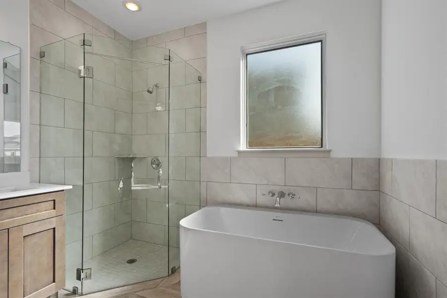 Furnished interior view inside a new home in , Pflugerville (Image 11).