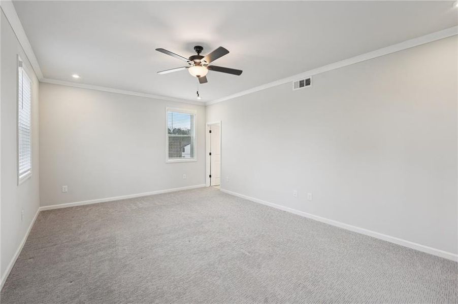 Spacious, unfurnished interior of a new home in Tiberon Woods, Cumming (Image 54). Spacious, unfurnished interior of a new home in Tiberon Woods, Cumming (Image 54).