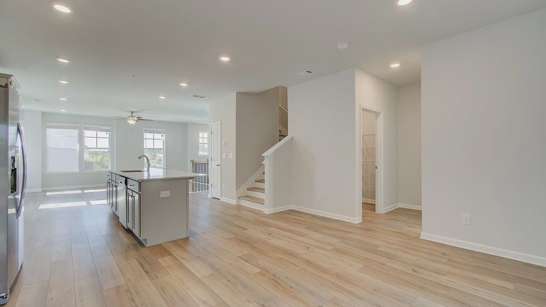 Furnished interior view inside a new home in Daybreak, Newnan (Image 16).