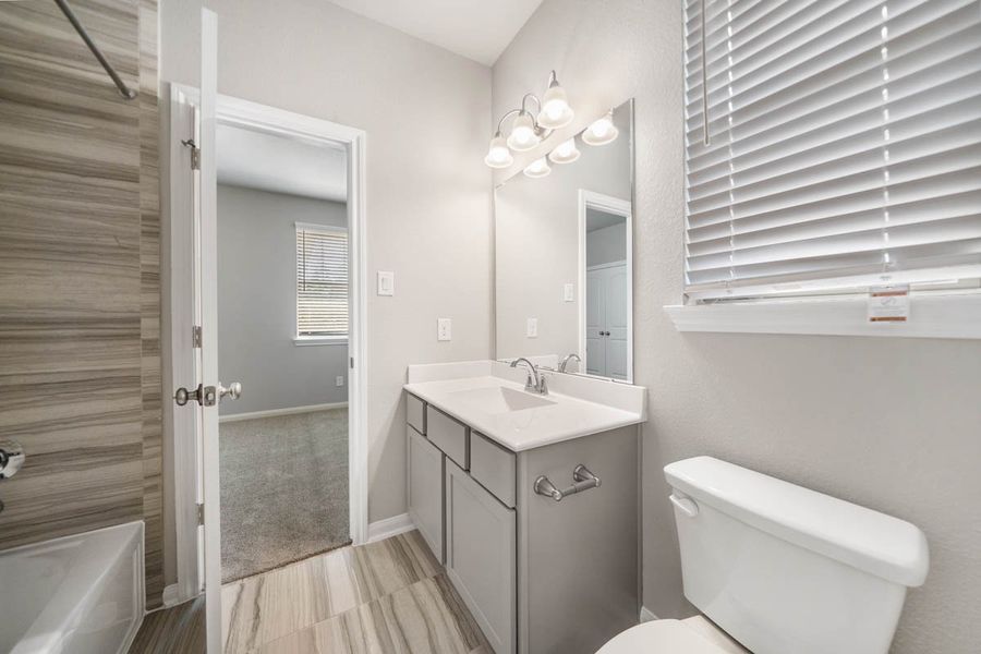 Furnished interior view inside a new home in Woodforest, Montgomery (Image 13).