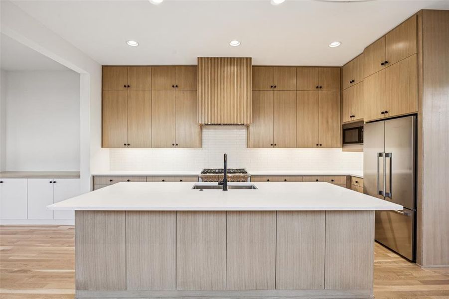 Furnished interior view inside a new home in , Dallas (Image 9).