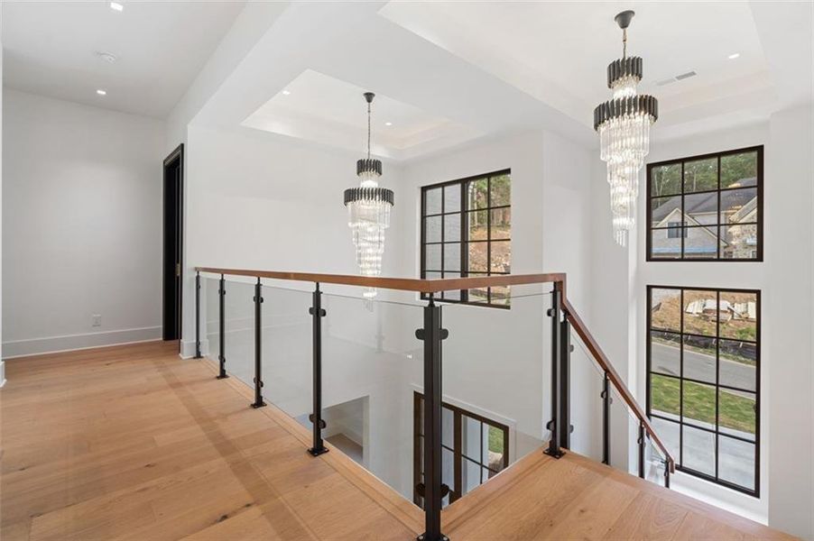 Furnished interior view inside a new home in , Alpharetta (Image 8).