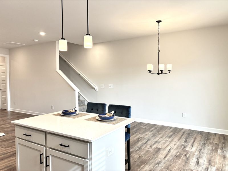 Furnished interior view inside a new home in Reidville Town Center, Reidville (Image 11).