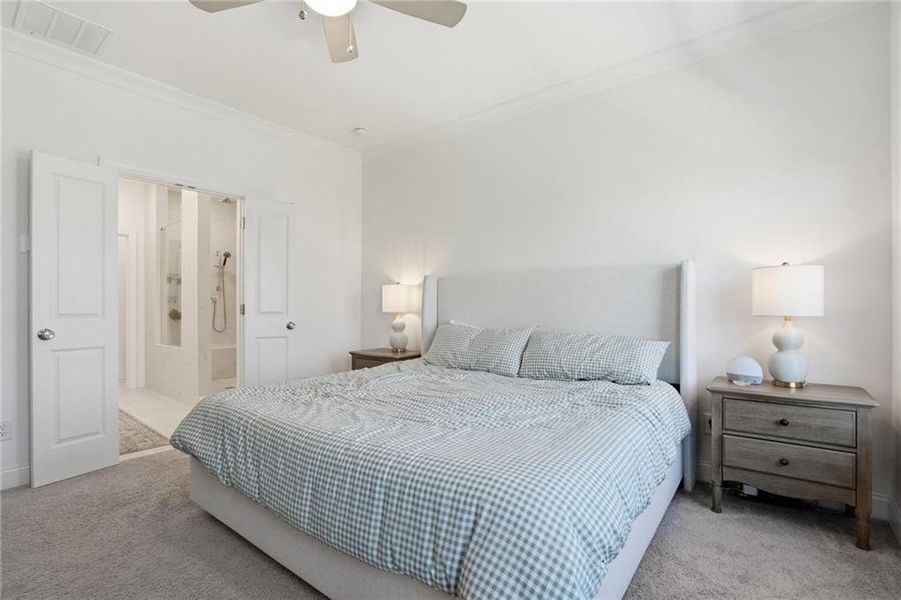 Furnished interior view inside a new home in , Cumming (Image 26).