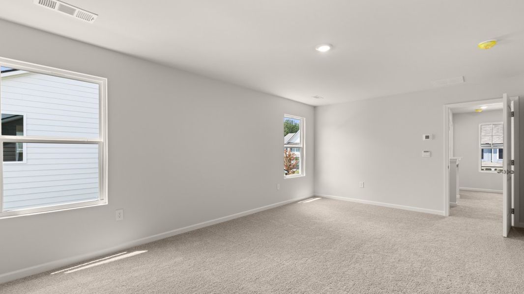 Representative unfurnished interior of a home built from the Baker ll by D.R. Horton in Braselton Village, Braselton (Image 23).