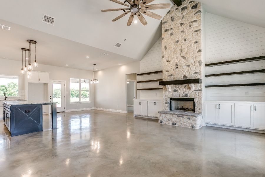 Representative furnished interior of a home built from the Abrams by Trinity Classic Homes in Zion Trails, Poolville (Image 20). Representative furnished interior of a home built from the Abrams by Trinity Classic Homes in Zion Trails, Poolville (Image 20).