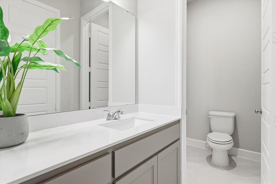 Furnished interior view inside a new home in Watercress 65', Haslet (Image 10). Furnished interior view inside a new home in Watercress 65', Haslet (Image 10).