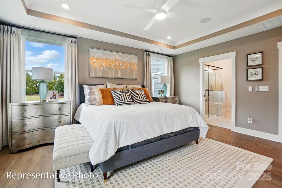 Furnished interior view inside a new home in Heritage - 55+ Community, Indian Trail (Image 21). Furnished interior view inside a new home in Heritage - 55+ Community, Indian Trail (Image 21).