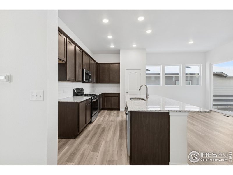Furnished interior view inside a new home in Kinston Cottage, Loveland (Image 15). Furnished interior view inside a new home in Kinston Cottage, Loveland (Image 15).