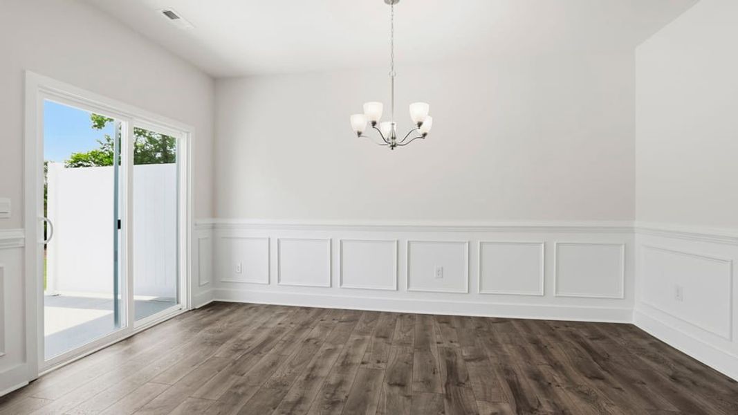 Spacious, unfurnished interior of a new home in Ken's Crossing, Moore (Image 17). Spacious, unfurnished interior of a new home in Ken's Crossing, Moore (Image 17).
