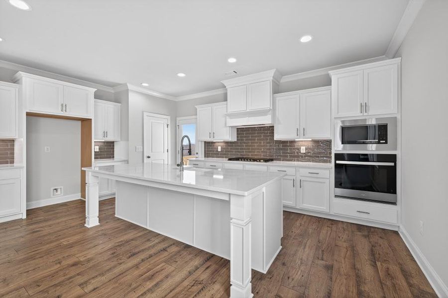 Furnished interior view inside a new home in Hemingway, Flowery Branch (Image 8).