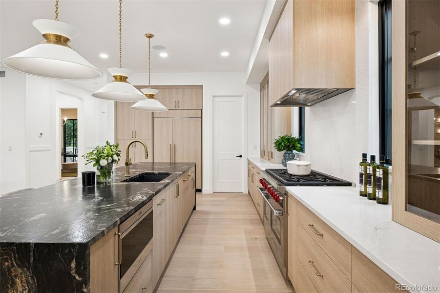 Furnished interior view inside a new home in , Denver (Image 24).