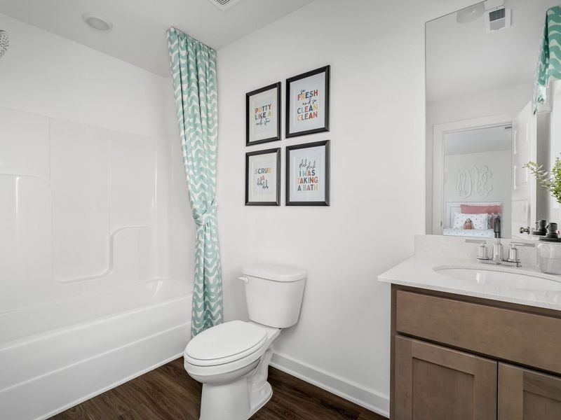 Furnished interior view inside a new home in The Towns at Red River, Gallatin (Image 25). Furnished interior view inside a new home in The Towns at Red River, Gallatin (Image 25).