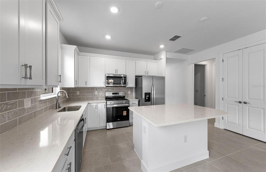Furnished interior view inside a new home in Shores at Stillwater, Englewood (Image 7).