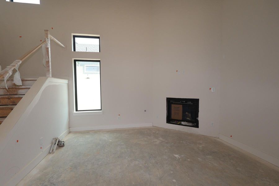 In-progress construction of a new home in Jubilee - Grove Row Collection, Hockley, TX (Image 10).