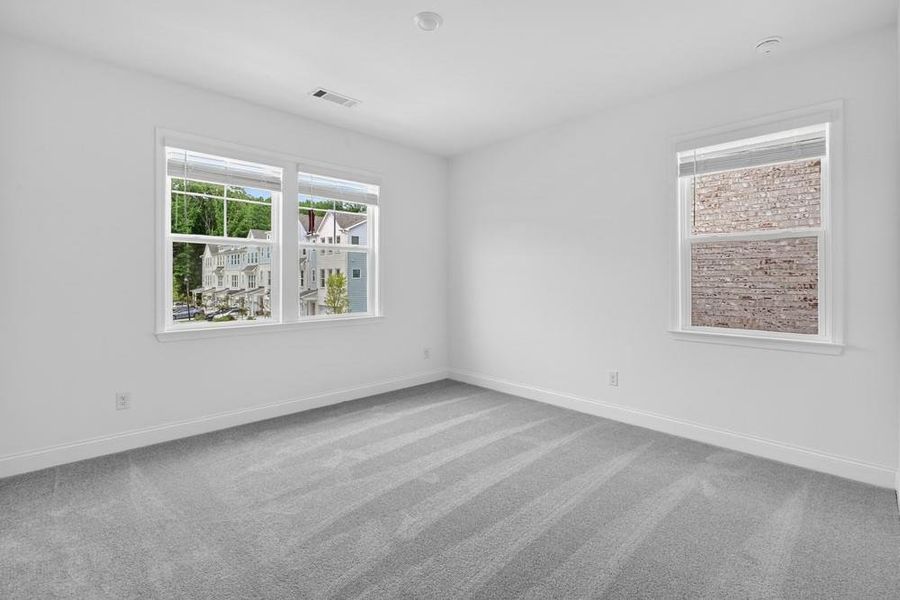 Spacious, unfurnished interior of a new home in Auburn Glen, Dacula (Image 17). Spacious, unfurnished interior of a new home in Auburn Glen, Dacula (Image 17).