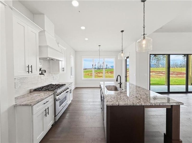 Furnished interior view inside a new home in , Rydal (Image 8).