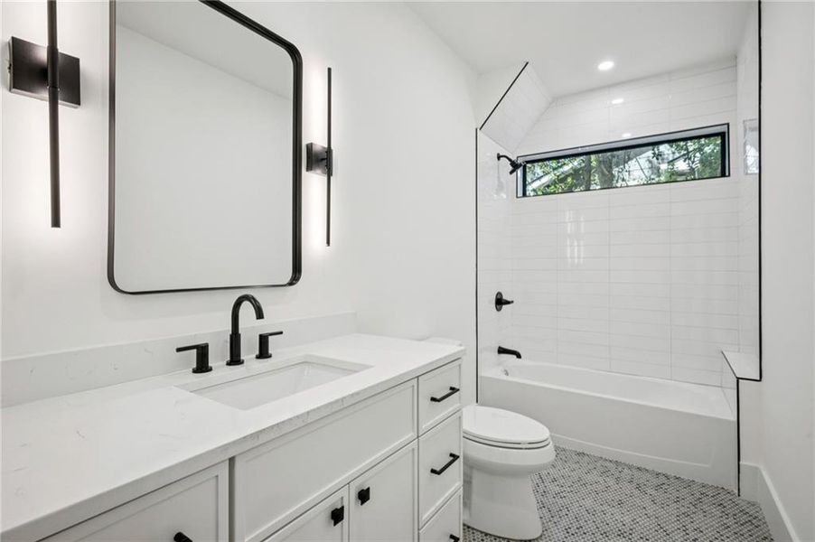 Furnished interior view inside a new home in , Atlanta (Image 5).