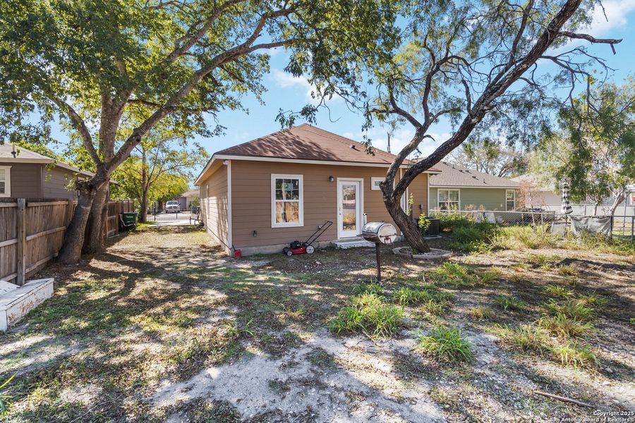 Exterior details and patio area of a home in , San Antonio (Image 23). Exterior details and patio area of a home in , San Antonio (Image 23).
