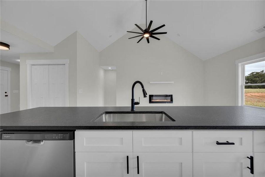 Close-up of interior finishes inside a home in , Toccoa (Image 18).