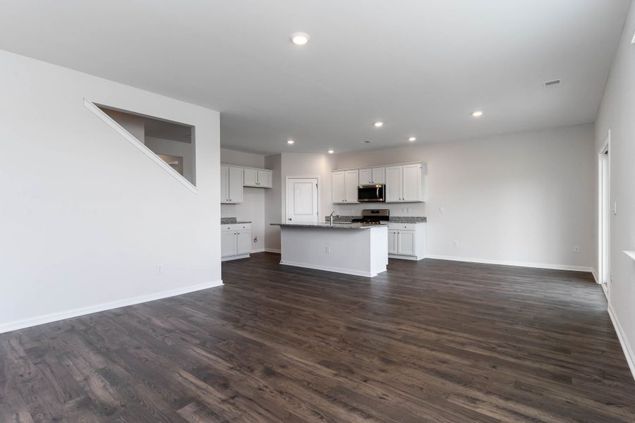 Representative unfurnished interior of a home built from the HAYDEN by D.R. Horton in South Haven, Camden (Image 13).