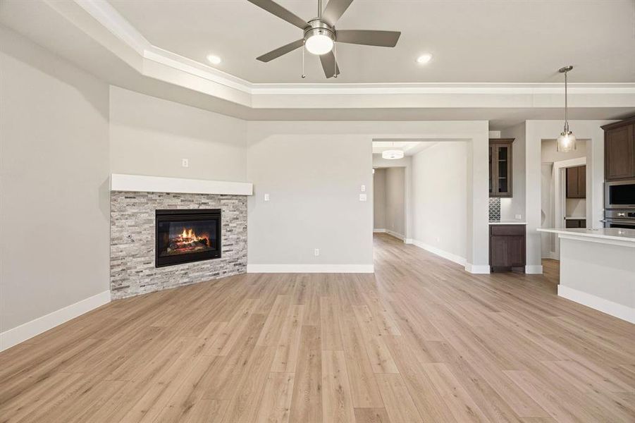 Spacious, unfurnished interior of a new home in Ladera Prosper, Prosper (Image 26).