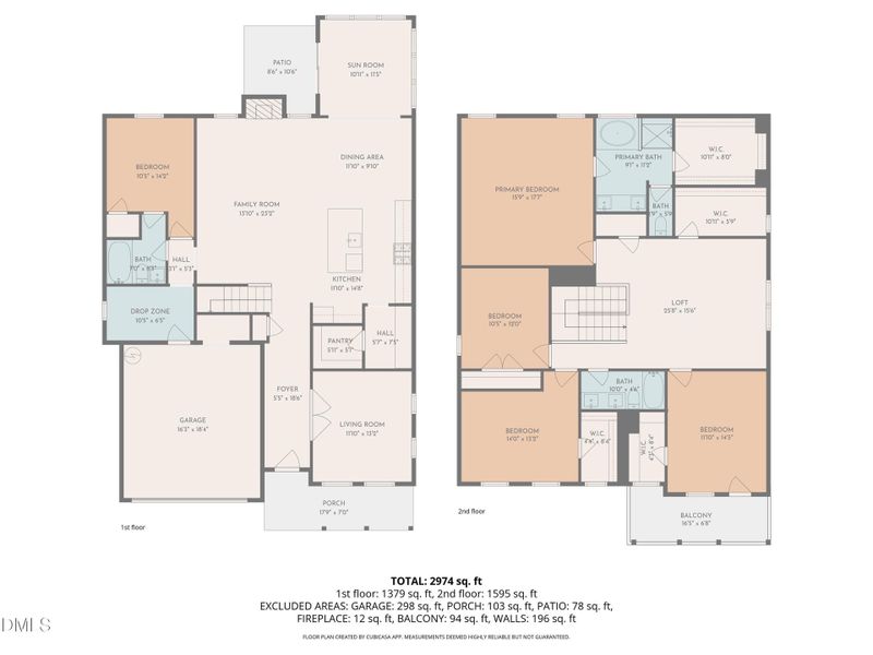 Floorplan 1st and 2nd