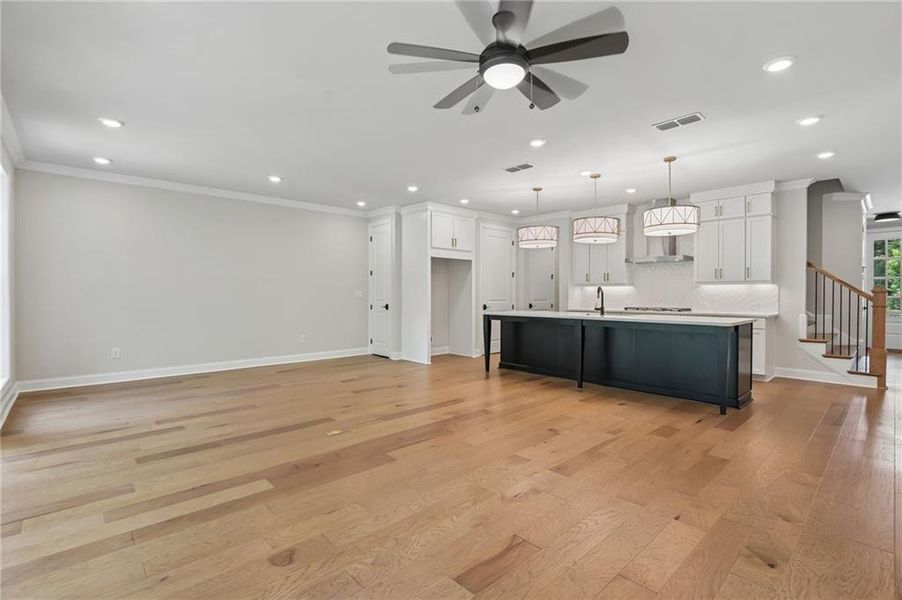Spacious, unfurnished interior of a new home in Waterside, Peachtree Corners (Image 33). Spacious, unfurnished interior of a new home in Waterside, Peachtree Corners (Image 33).