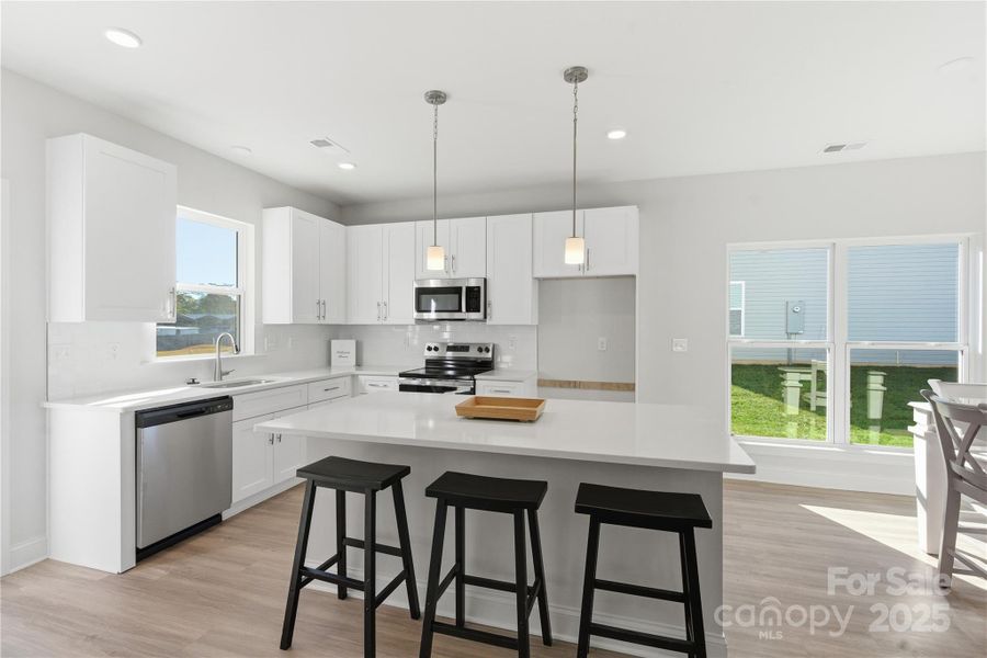 Furnished interior view inside a new home in , Fort Mill (Image 13).