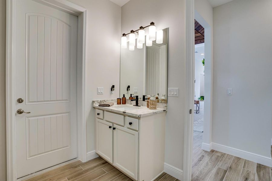 Furnished interior view inside a new home in , Port St. Lucie (Image 28).