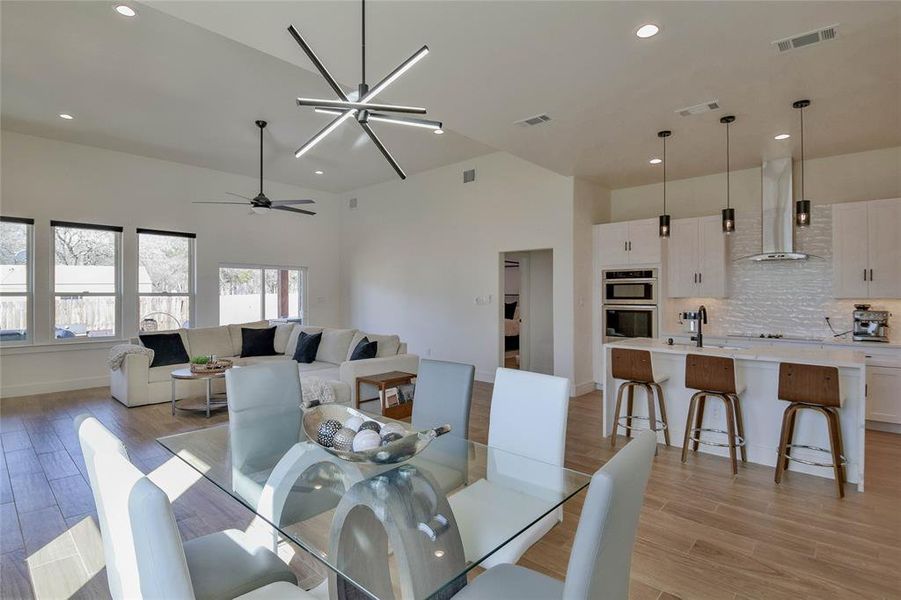 Furnished interior view inside a new home in , Granbury (Image 18).