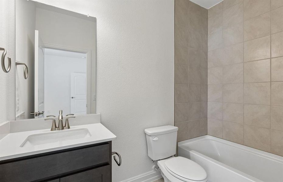 Secondary bathroom