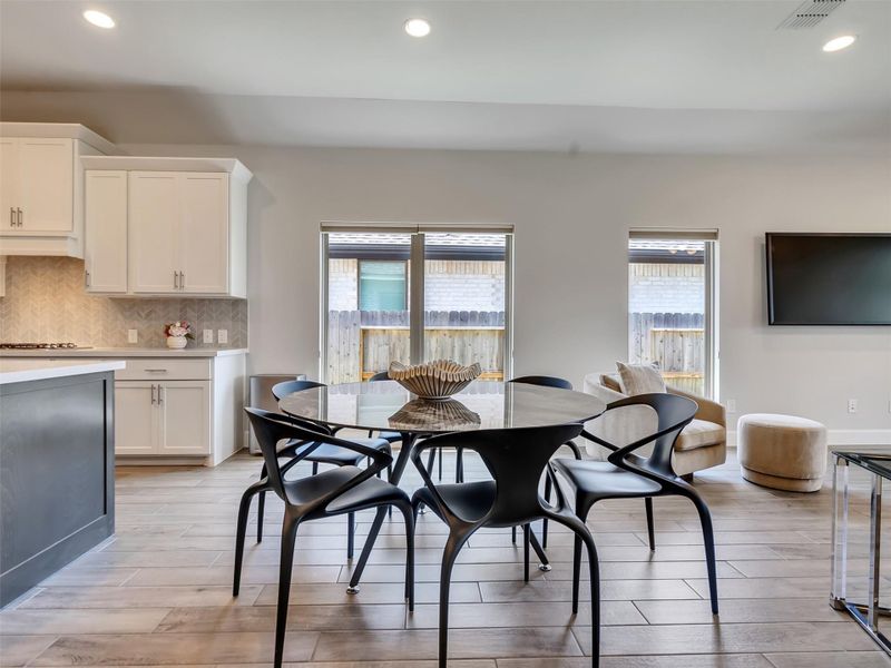 Furnished interior view inside a new home in Marvida, Cypress (Image 14).