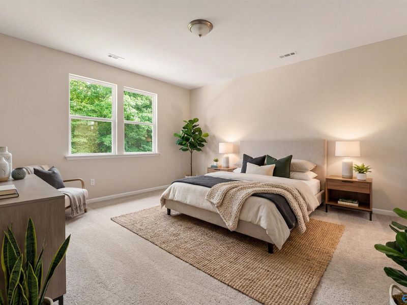Furnished interior view inside a new home in Bailey Park, Fayetteville (Image 9).